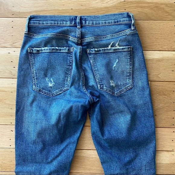 AGOLDE | Sophie Distressed High Waisted Skinny Jeans - Picture 11 of 12